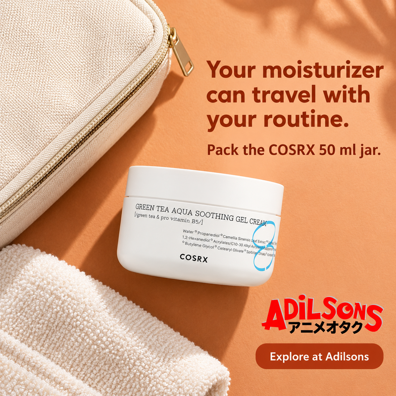 Adilsons creative 15: Your moisturizer can travel with your routine.