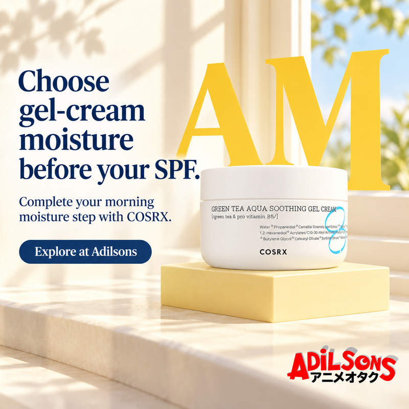 Adilsons creative 17: Choose gel-cream moisture before your SPF.