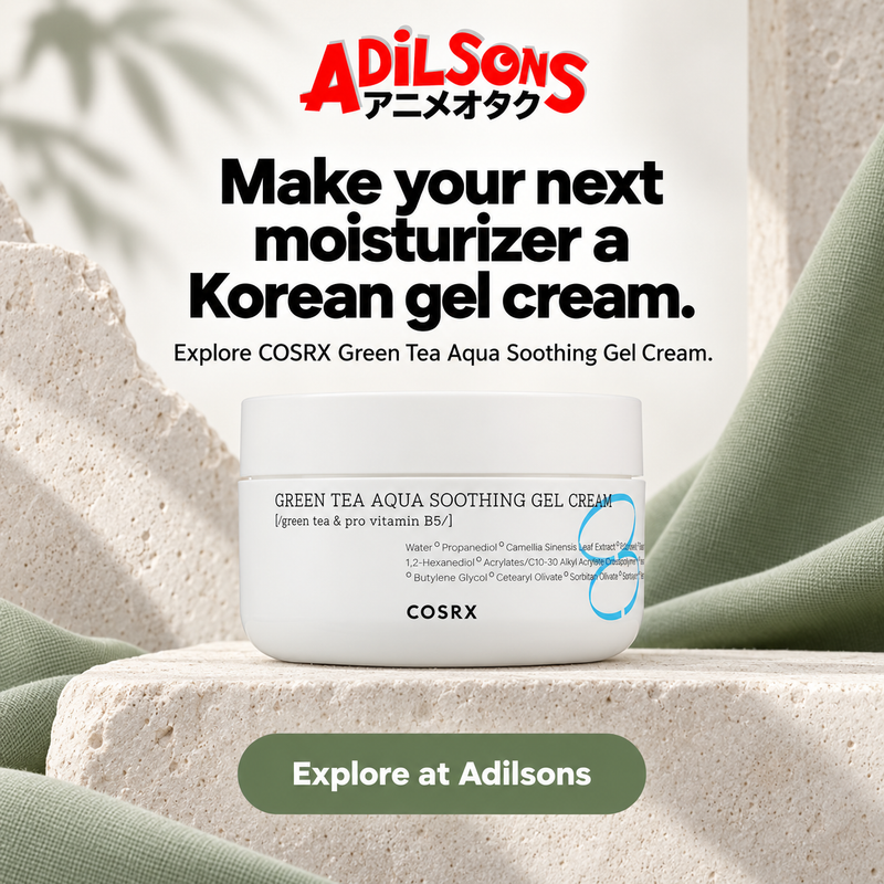 Adilsons creative 20: Make your next moisturizer a Korean gel cream.