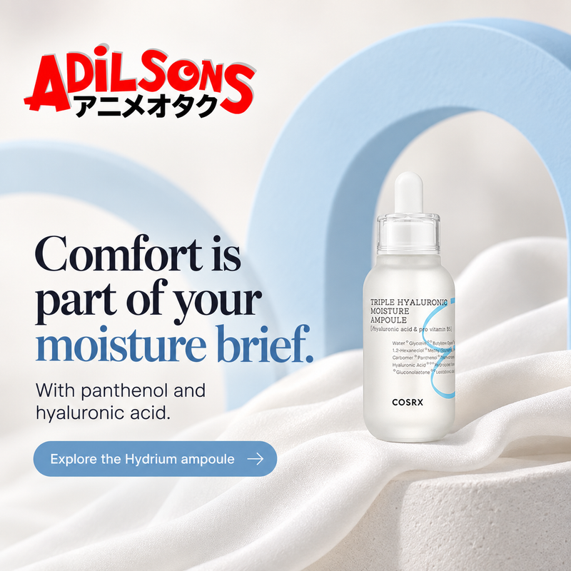 Adilsons creative 18: Comfort is part of your moisture brief.