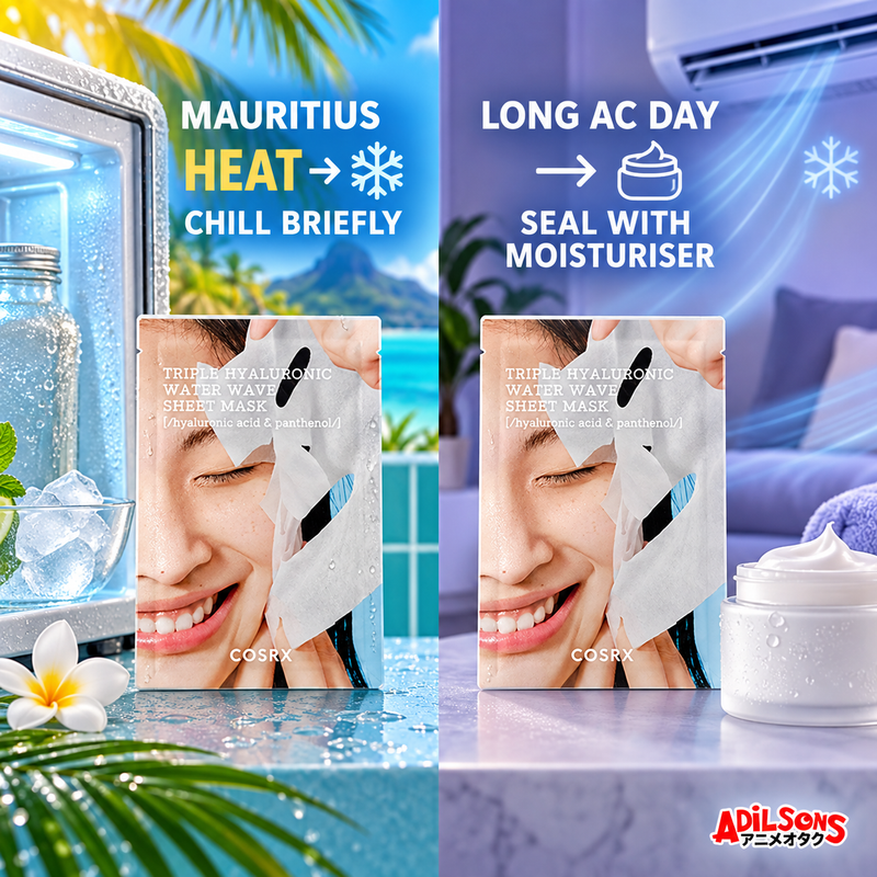 COSRX Hydrium Triple Hyaluronic Water Wave Sheet Mask — Mauritius climate | Adilsons creative 9
