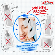 COSRX Hydrium Triple Hyaluronic Water Wave Sheet Mask — one change rule | Adilsons creative 14