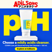 Adilsons creative 2: Choose a mildly acidic cleanser.