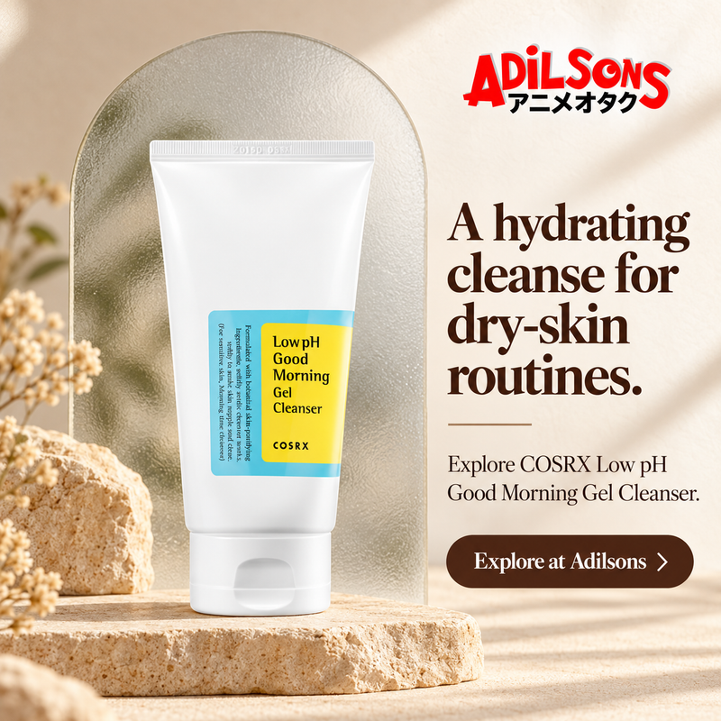 Adilsons creative 8: A hydrating cleanse for dry-skin routines.