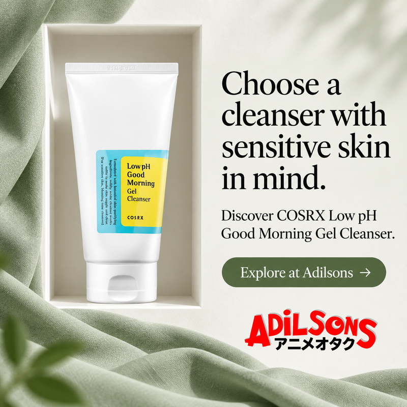 Adilsons creative 9: Choose a cleanser with sensitive skin in mind.