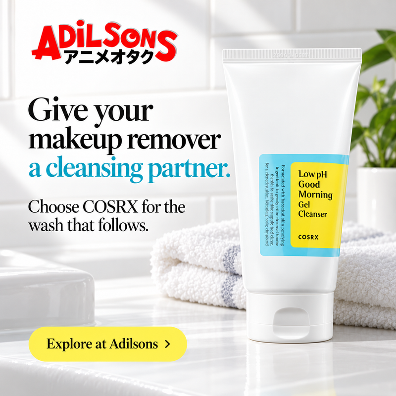 Adilsons creative 14: Give your makeup remover a cleansing partner.
