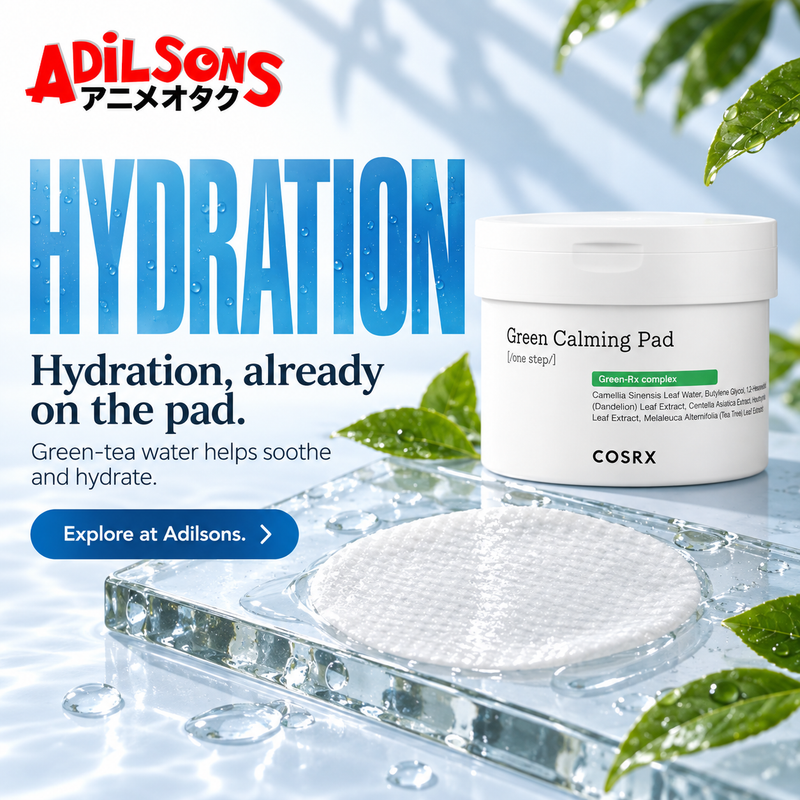 Adilsons creative 2: Hydration, already on the pad.