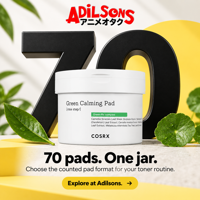 Adilsons creative 9: 70 pads. One jar.