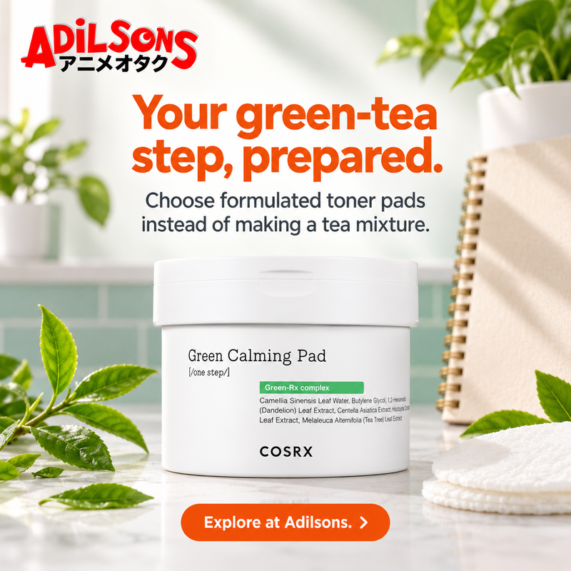 Adilsons creative 14: Your green-tea step, prepared.