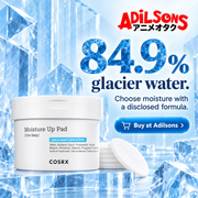 Adilsons creative 7: 84.9% glacier water.