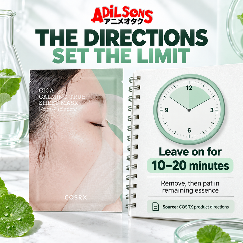 COSRX Pure Fit Cica Calming True Sheet Mask — Credible evidence | Adilsons creative 11