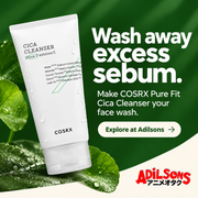 Adilsons creative 2: Wash away excess sebum.