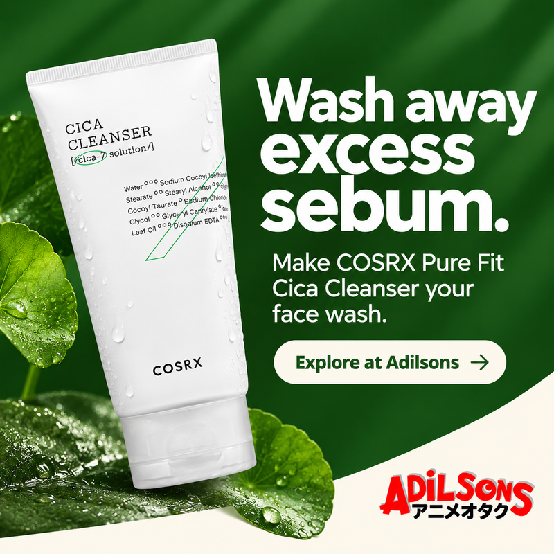 Adilsons creative 2: Wash away excess sebum.