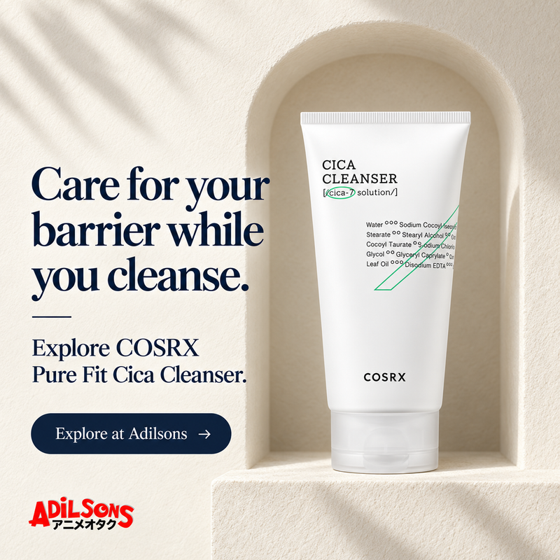 Adilsons creative 7: Care for your barrier while you cleanse.