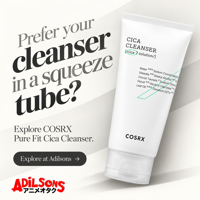 Adilsons creative 13: Prefer your cleanser in a squeeze tube?
