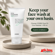 Adilsons creative 14: Keep your face wash at your own basin.
