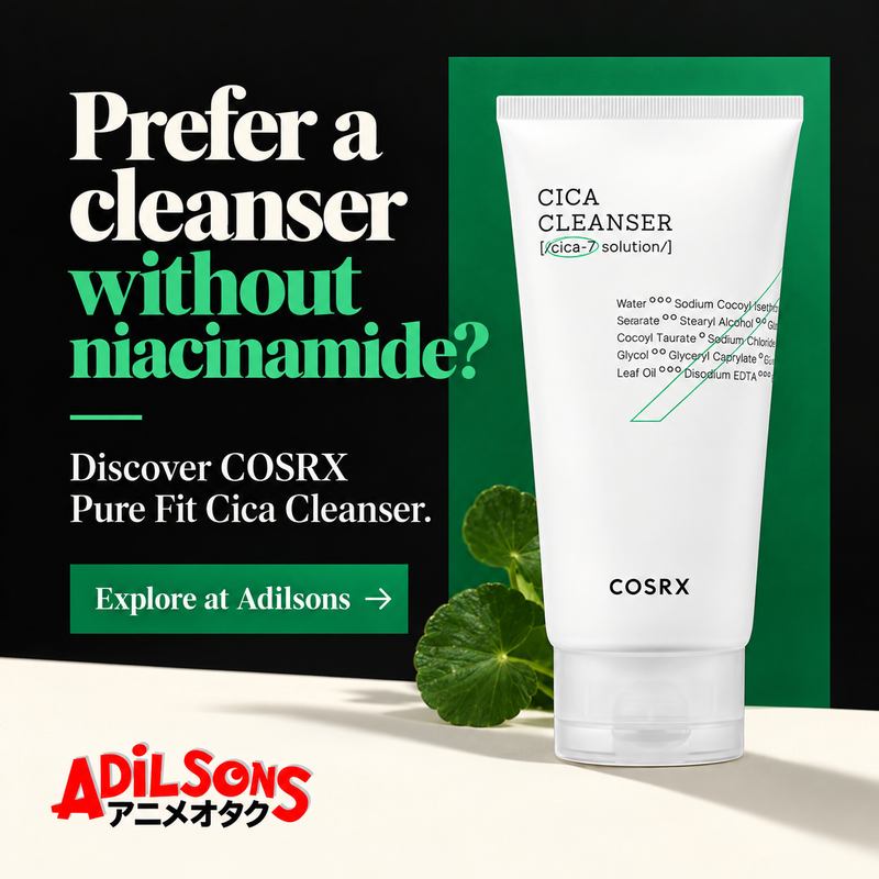 Adilsons creative 15: Prefer a cleanser without niacinamide?