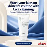 Adilsons creative 19: Start your Korean skincare routine with Cica cleansing.