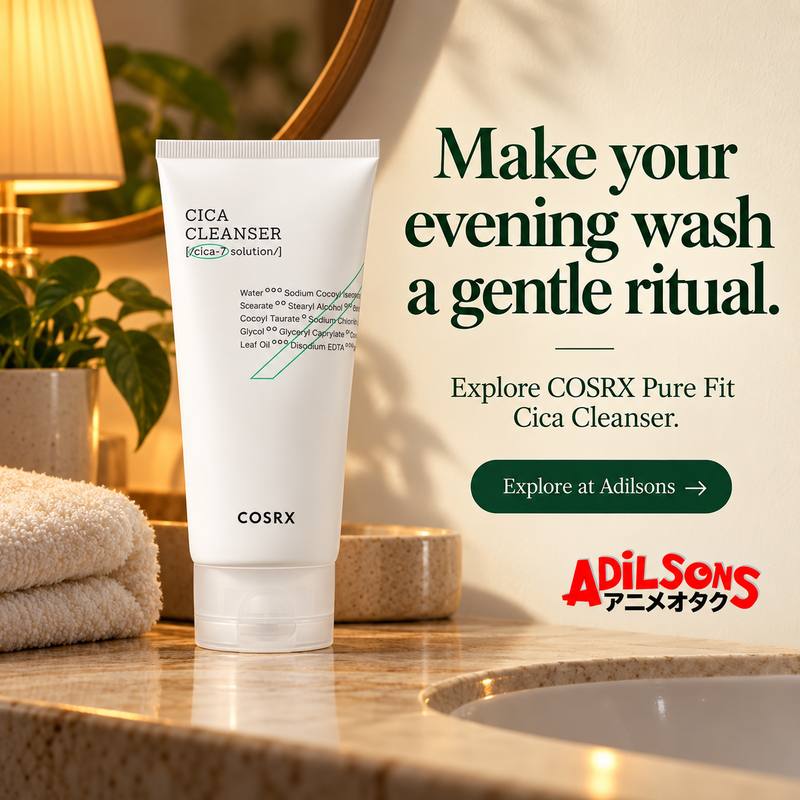 Adilsons creative 20: Make your evening wash a gentle ritual.