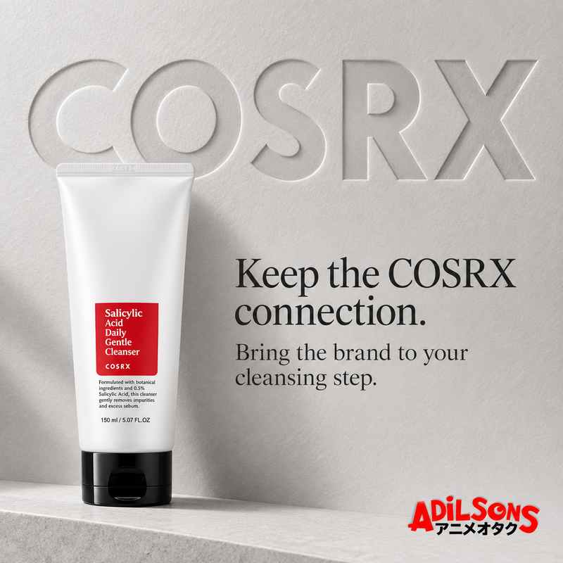 COSRX Salicylic Acid Daily Gentle Cleanser150ml — Keep the COSRX connection.