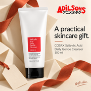 COSRX Salicylic Acid Daily Gentle Cleanser150ml — A practical skincare gift.