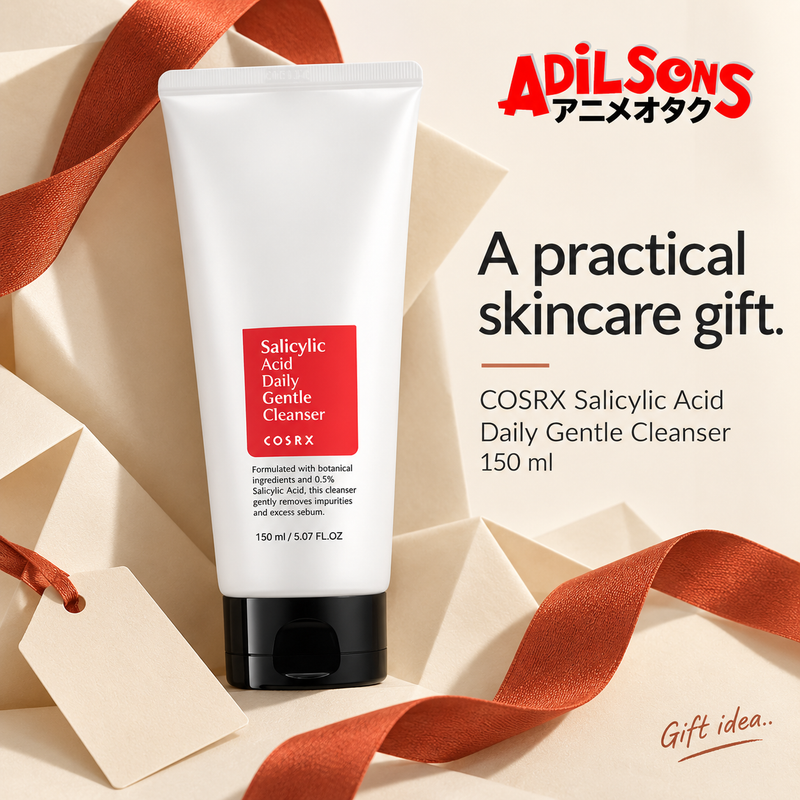 COSRX Salicylic Acid Daily Gentle Cleanser150ml — A practical skincare gift.
