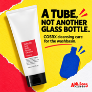 COSRX Salicylic Acid Daily Gentle Cleanser 150ml — A tube, not another glass bottle.
