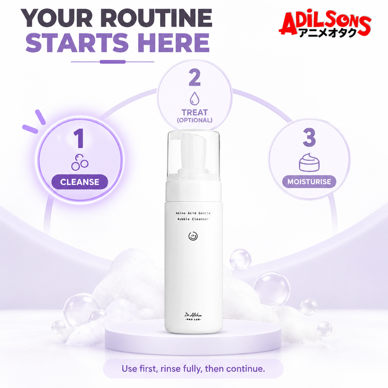 Dr.Althea Amino Acid Gentle Bubble Cleanser — routine role | Adilsons creative 4