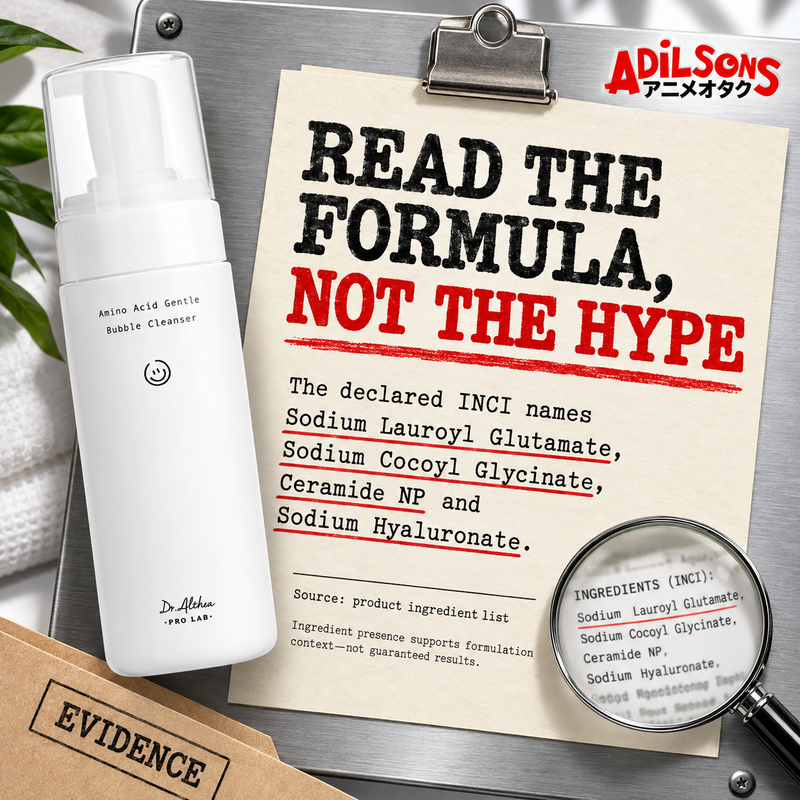 Dr.Althea Amino Acid Gentle Bubble Cleanser — credible evidence | Adilsons creative 11