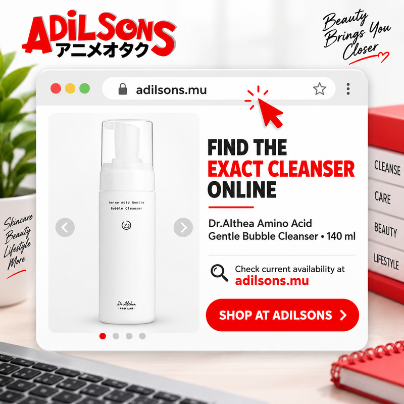Dr.Althea Amino Acid Gentle Bubble Cleanser — purchase route | Adilsons creative 19