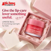 LANEIGE Berry Lip Sleeping Mask EX 20g — Give the lip-care lover something useful. LANEIGE Berry. A nourishing overnight lip mask.