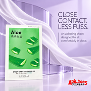 CLOSE CONTACT. LESS FUSS. An adhering sheet designed to sit comfortably in place.