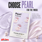 MISSHA Airy Fit Sheet Mask Pearl — CHOOSE PEARL FOR THE FINISH. A richer, more luminous-looking result than a basic watery mask moment.