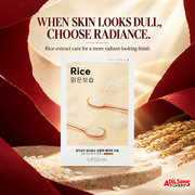 WHEN SKIN LOOKS DULL, CHOOSE RADIANCE. Rice-extract care for a more radiant-looking finish.