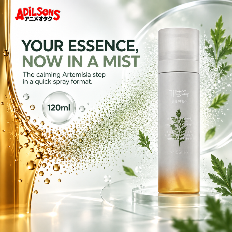 YOUR ESSENCE, NOW IN A MIST. The calming Artemisia step in a quick spray format.