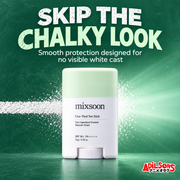 MIXSOON Cica Hyal Sun Stick 15g ad: Skip The Chalky Look