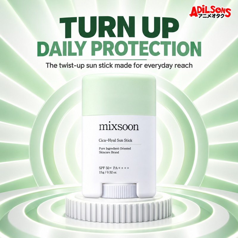 MIXSOON Cica Hyal Sun Stick 15g ad: Turn Up Daily Protection