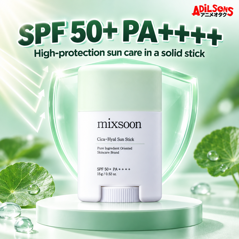 MIXSOON Cica Hyal Sun Stick 15g ad: Spf 50+ Pa++++