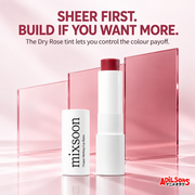 SHEER FIRST. BUILD IF YOU WANT MORE. The Dry Rose tint lets you control the colour payoff.