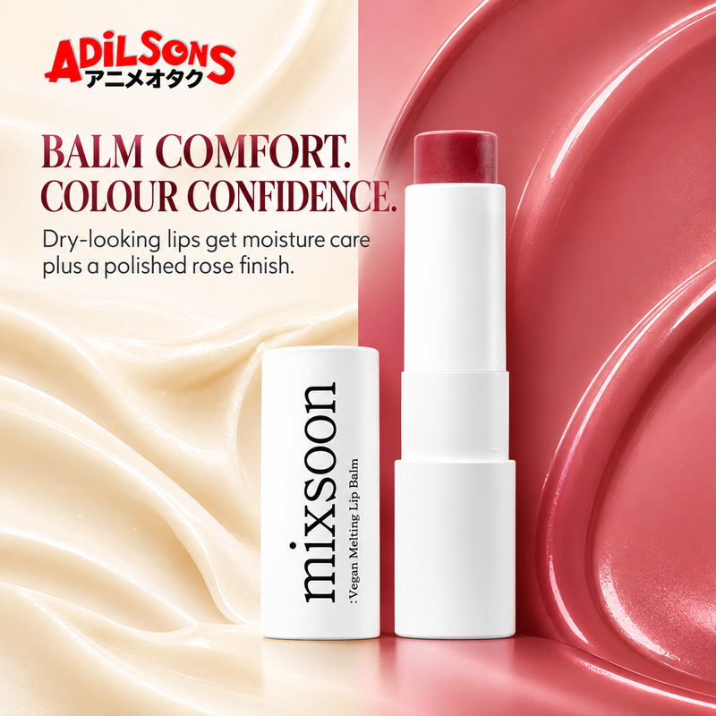 BALM COMFORT. COLOUR CONFIDENCE. Dry-looking lips get moisture care plus a polished rose finish.