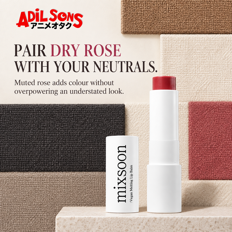 PAIR DRY ROSE WITH YOUR NEUTRALS. Muted rose adds colour without overpowering an understated look.