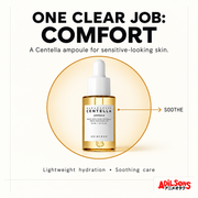 SKIN1004 Centella Ampoule with one clear job: comfort sensitive-looking skin.