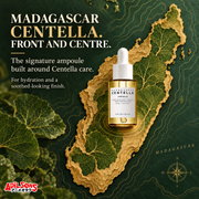 Madagascar Centella front and centre in the SKIN1004 signature ampoule.
