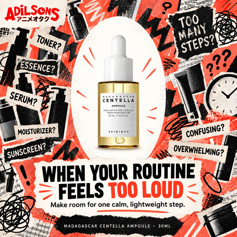 SKIN1004 Centella Ampoule as one calm step when a skincare routine feels too loud.