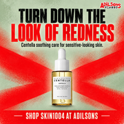 Centella soothing care designed to turn down the look of redness.