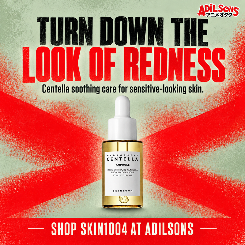 Centella soothing care designed to turn down the look of redness.
