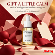 A thoughtful gift of 30ml Madagascar Centella soothing care.