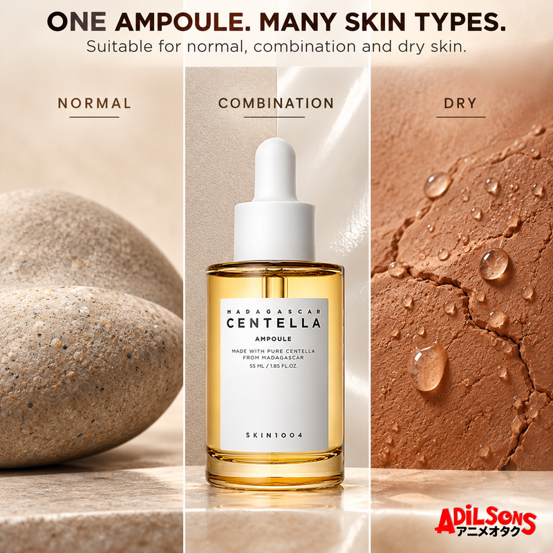 SKIN1004 Madagascar Centella Ampoule 55ml creative: all-skin-type versatility.