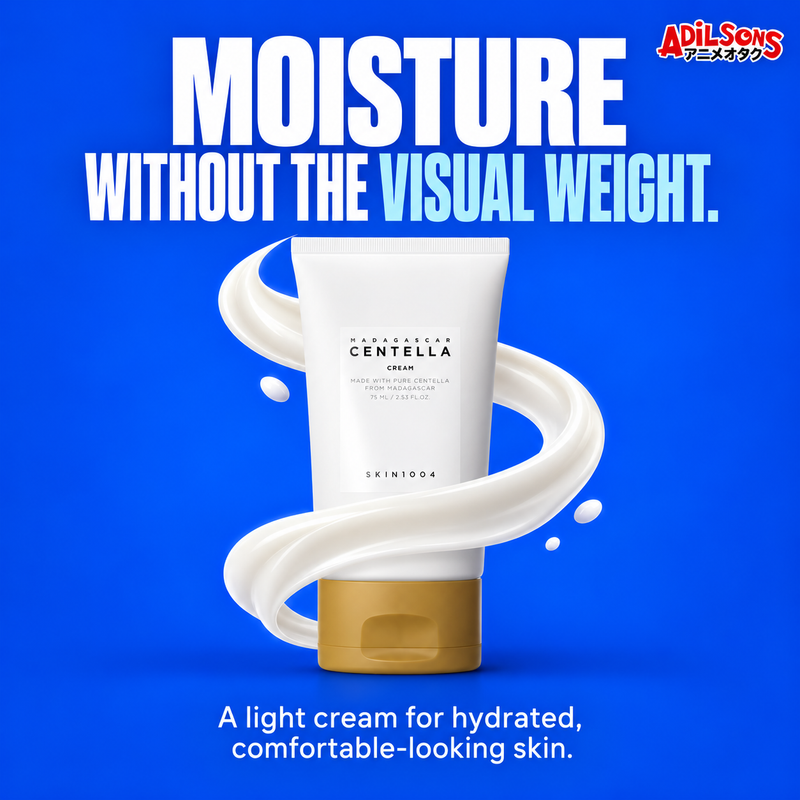 MOISTURE WITHOUT THE VISUAL WEIGHT. A light cream for hydrated, comfortable-looking skin.