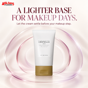 A LIGHTER BASE FOR MAKEUP DAYS. Let the cream settle before your makeup step.